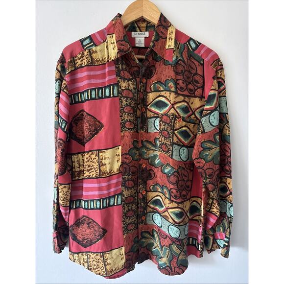 Dennise Paris Silk Blouse Women’s Small - Picture 1 of 9